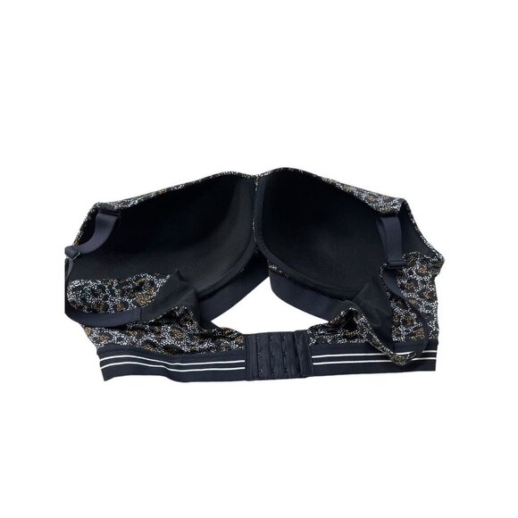 Torrid 42D Leopard Print Back Smoothing Wire Free Lightly Lined Molded Cup Bra - Picture 4 of 5